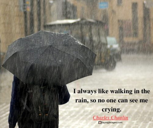 22 Rain Quotes To Shower You With Inspiration | SayingImages.com
