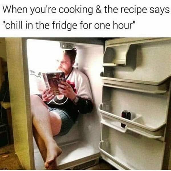 really funny when youre cooking memes