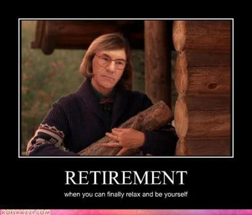 retirement meaning meme