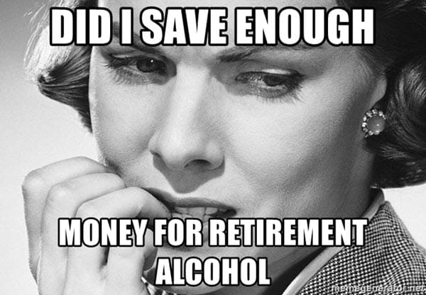 retirement money meme