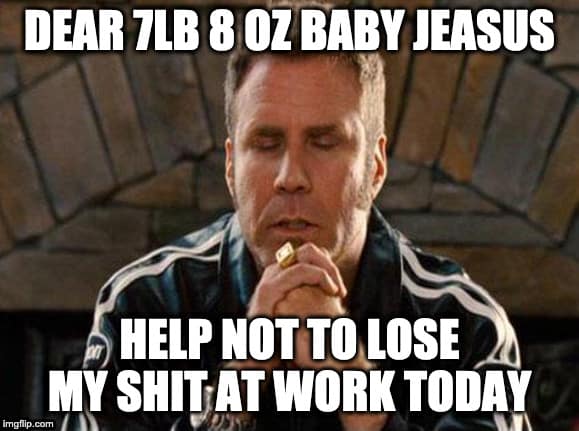 ricky bobby baby jesus meme