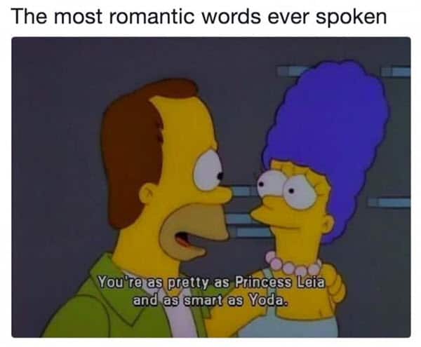 romantic words memes