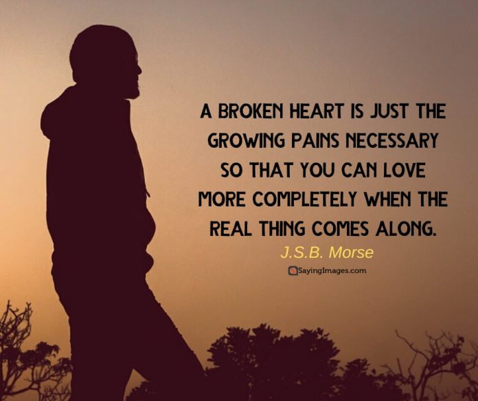 The Form Of Broken Love 36 Sad Love Quotes Dedicated To The Broken-Hearted - SayingImages.com