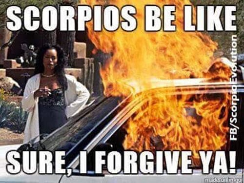 scorpio be like memes