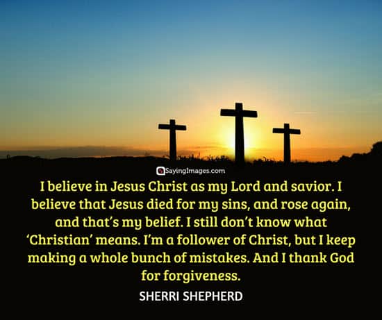 sherri shepherd jesus christ quotes