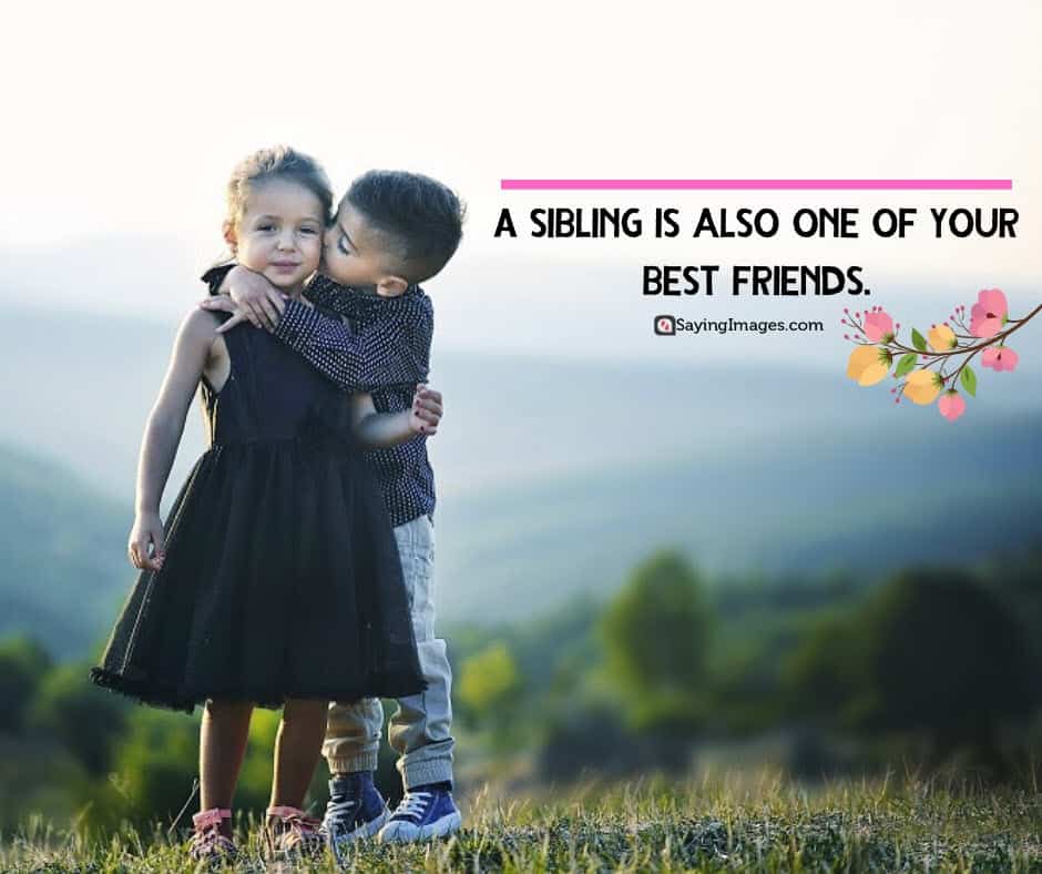 Love sister and quotes between about brother 200 Best