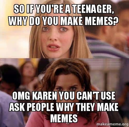 20 Relatable Teenager Memes Ideas Wheel