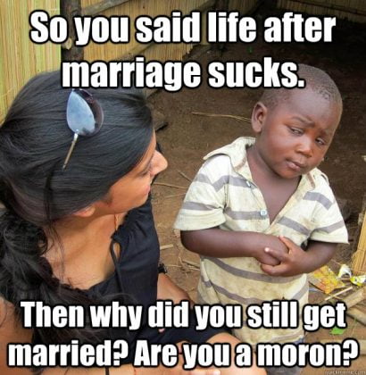 20 Marriage Memes That Are Totally Spot On - SayingImages.com