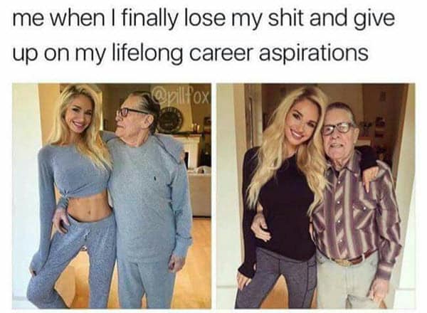 sugar daddy career inspiration meme