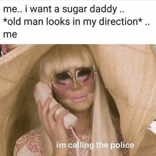 Old Sugar Mama Meme