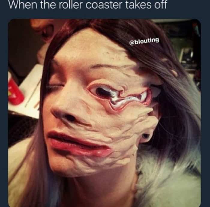 roses rollercoaster meme