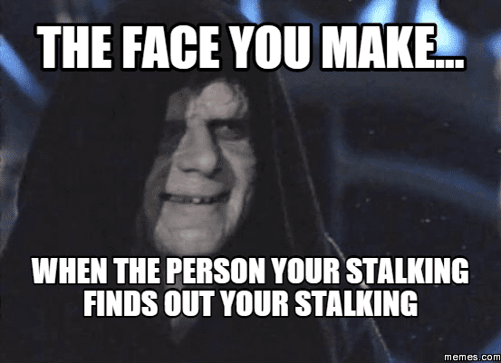 stalker face meme