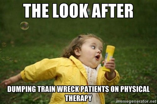 physical therapy memes