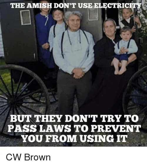 amish motorboat meme