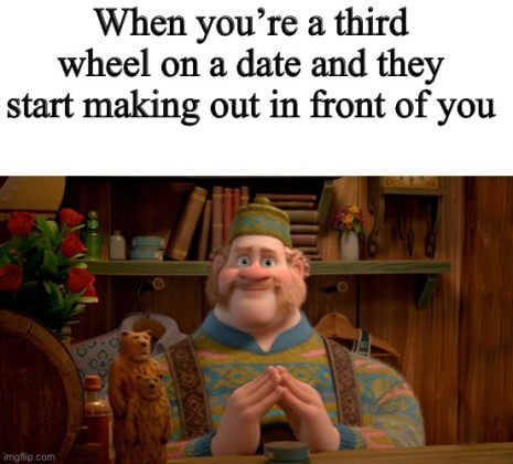 Funny Third Wheel Memes For People Stuck With Amorous Couples SayingImages Com