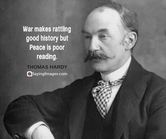 thomas hardy war quotes