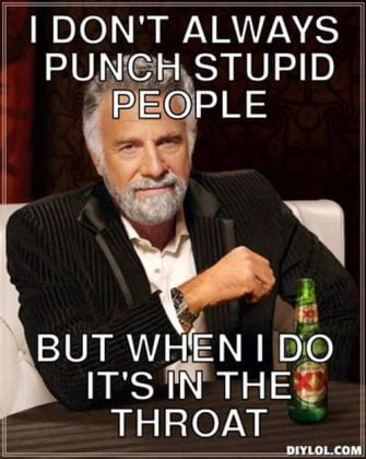 30 Throat Punch Memes That'll Hit Your Haters Hard - SayingImages.com