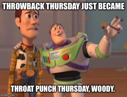 throat punch thursday meme