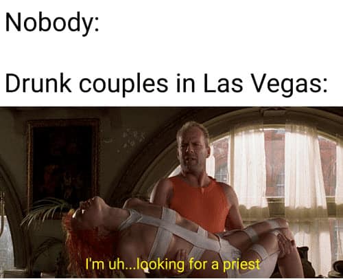 vegas drunk couples meme
