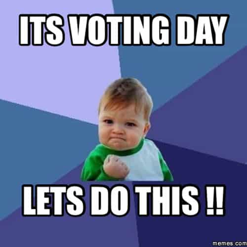 voting day meme