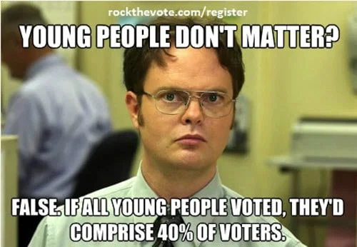 voting young people meme