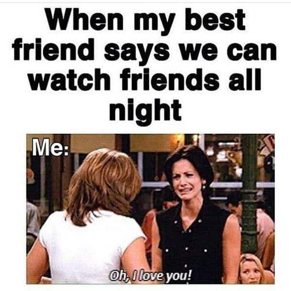 watch friends meme