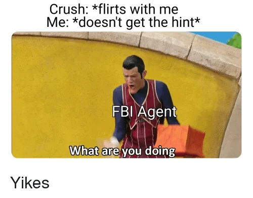 what are you doing fbi agent meme