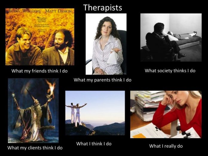 2. "Blue Hair Therapist Meme" by Pinterest - wide 4