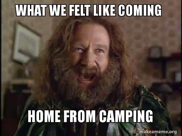 camping meme