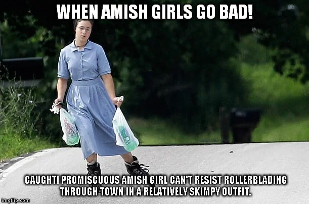 amish motorboat meme