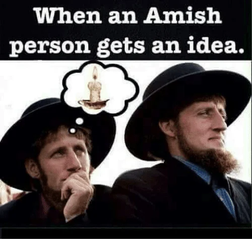 amish motorboat meme