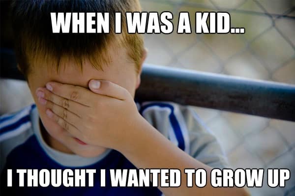 20 Funny Grow Up Memes That Are Trending Right Now