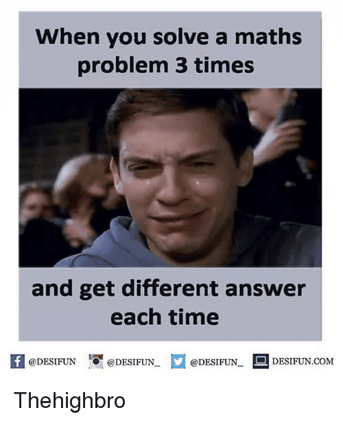 math problem memes