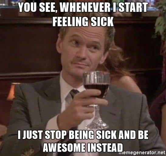 40 Hilarious Memes About Being Sick SayingImages