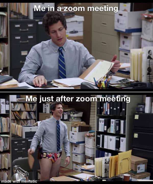 zoom meetings after memes